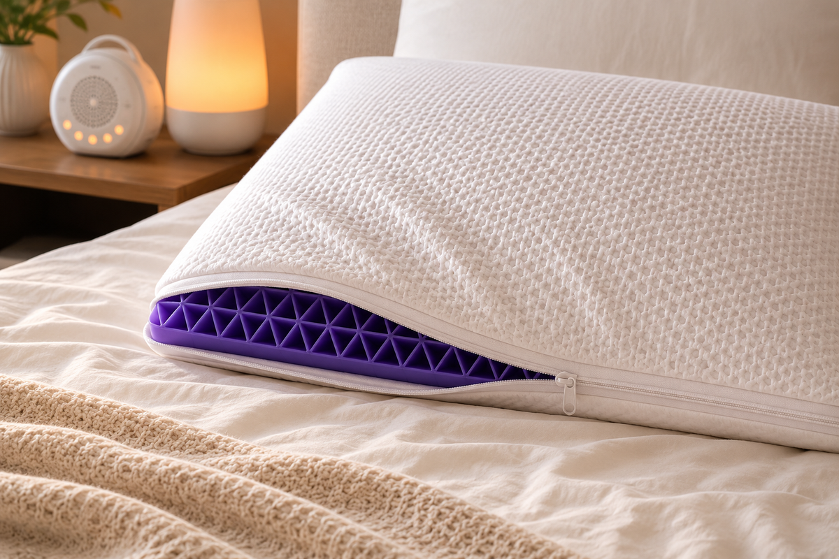 Wake up without the neck pain. Actually rested.