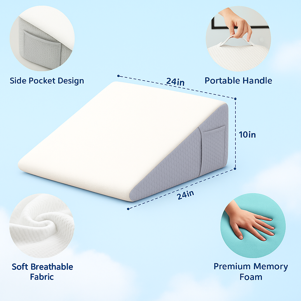 DreamEasy® Wedge Pillow
